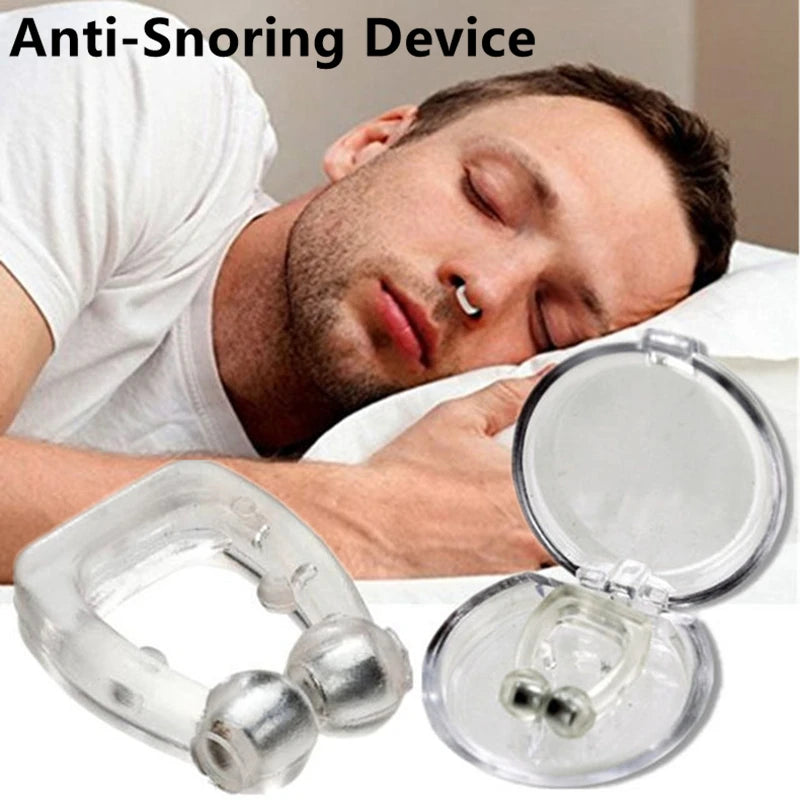 Silicone Nose Insert for Night Comfort – 2 Pack with Storage Case