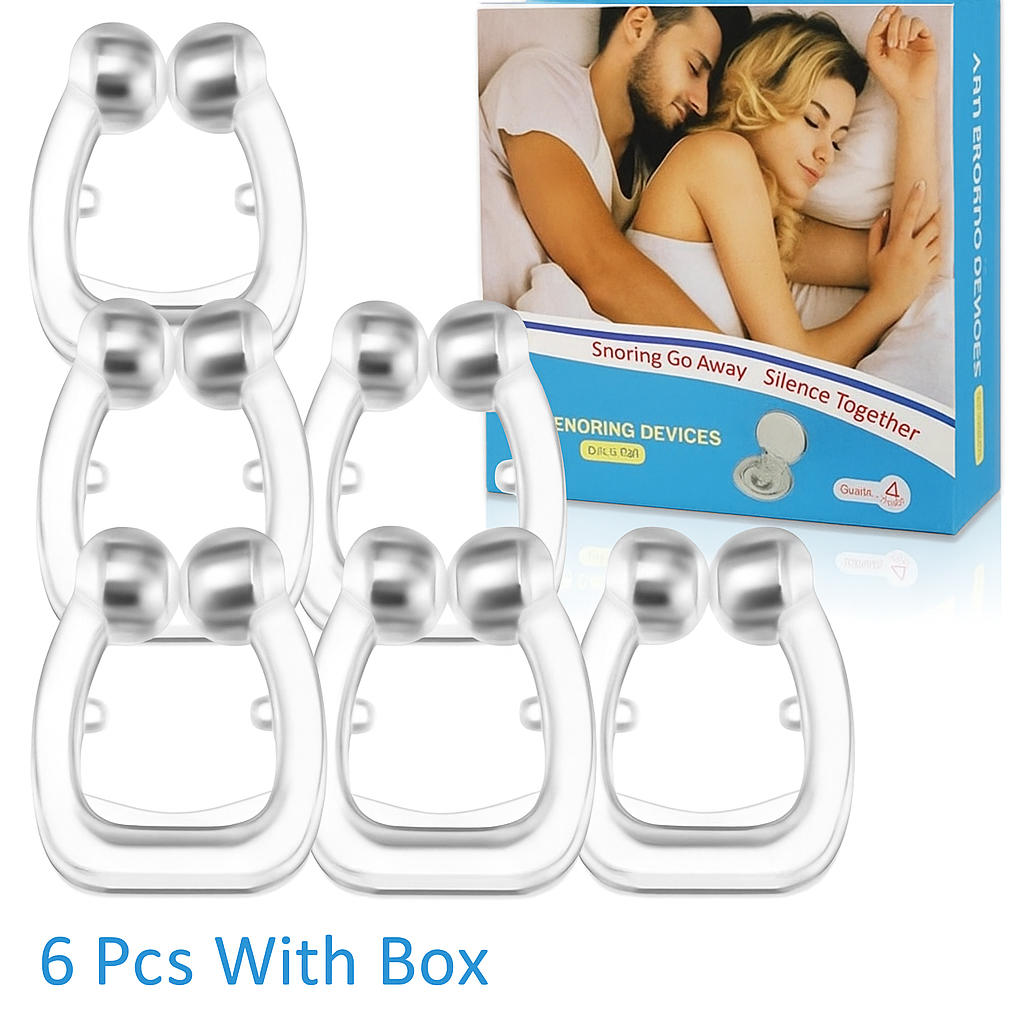 Silicone Nose Insert for Night Comfort – 2 Pack with Storage Case