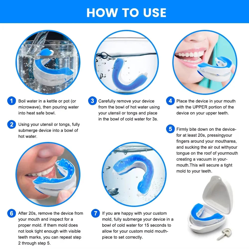 Soft Silicone Oral Wear for Night Use – Lightweight & Reusable