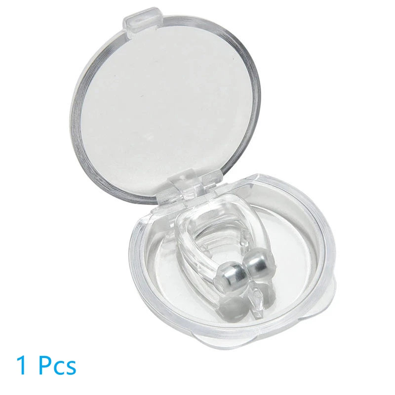 Silicone Nose Insert for Night Comfort – 2 Pack with Storage Case